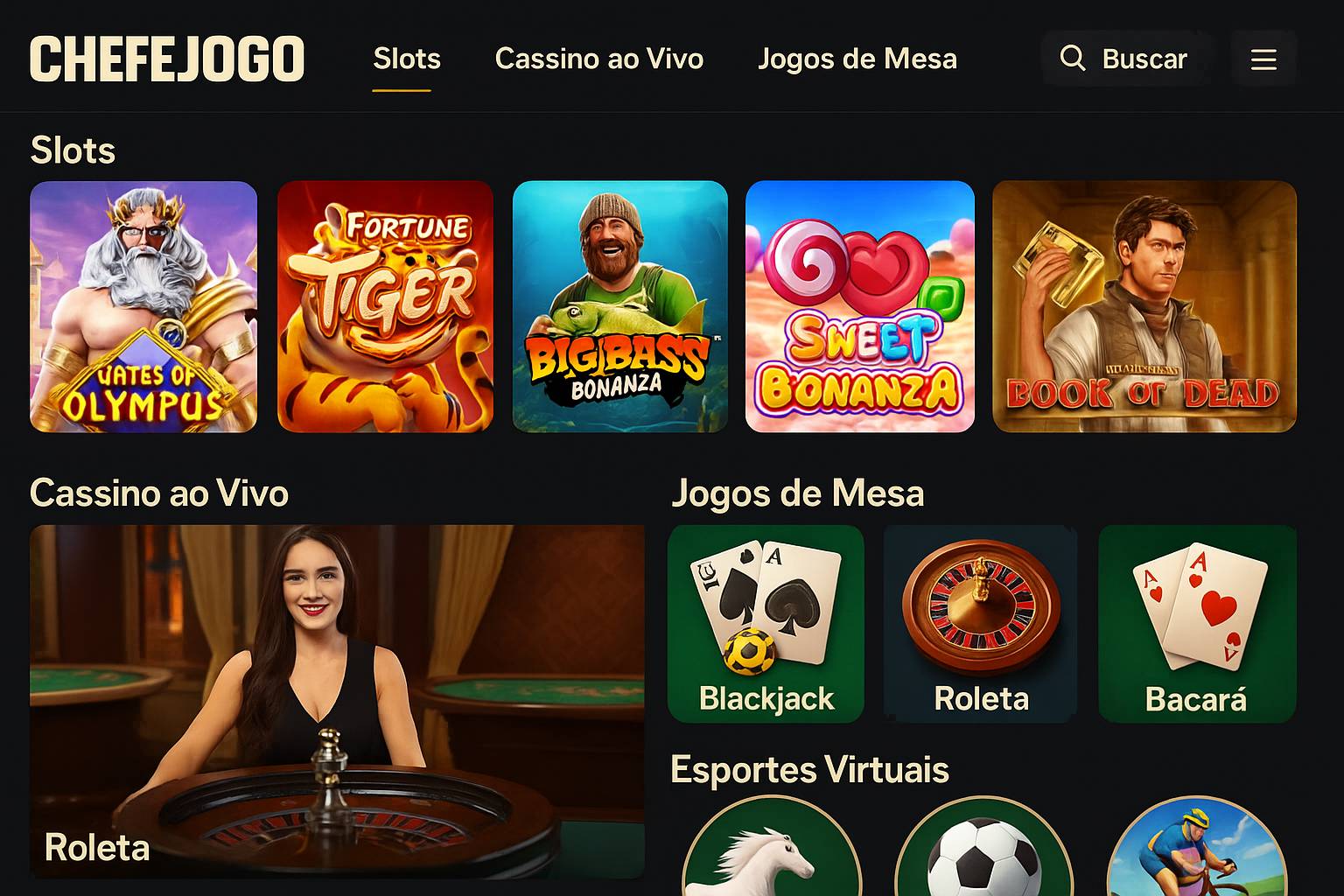 Cassino Online CHEFEJOGO | Jogos Crash e Slots