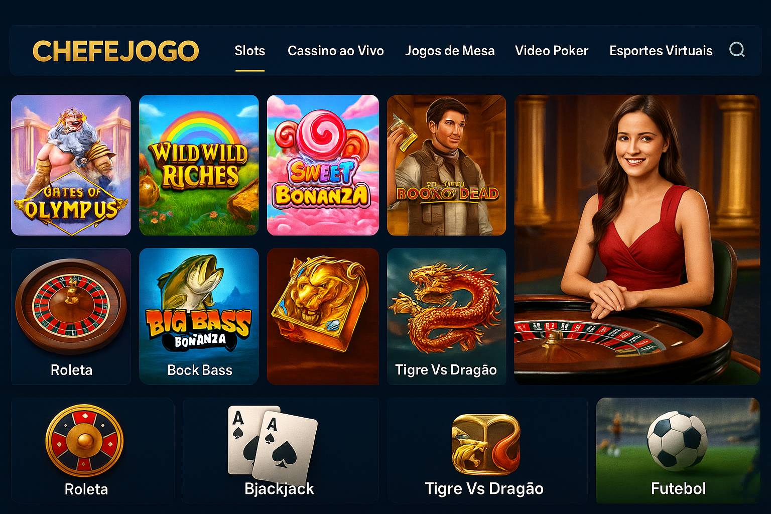 CHEFEJOGO Jogos Online